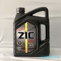 Dầu Zic X7 FE 0W30 (4L)