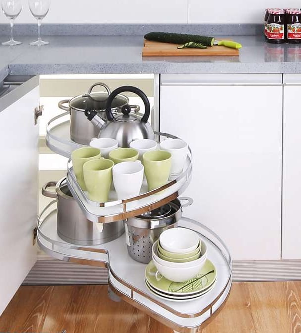 Mâm xoay inox, mâm xoay 180, 270, 360, tủ bếp – SHAND VIET NAM