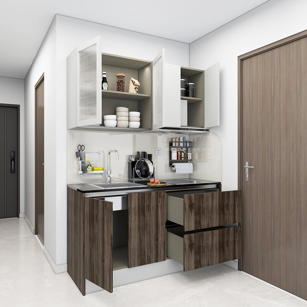 Hệ tủ bếp MOHO Kitchen Premium Grenaa Nhiều Kích Thước 