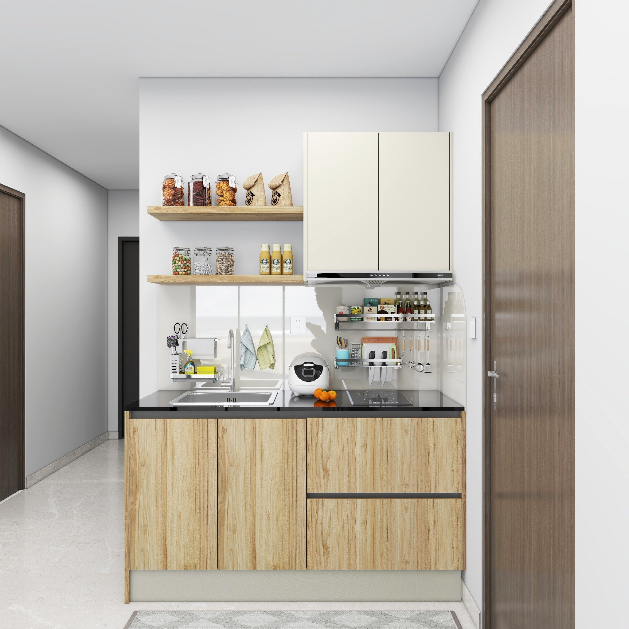 Hệ tủ bếp MOHO Kitchen Smart Ubeda