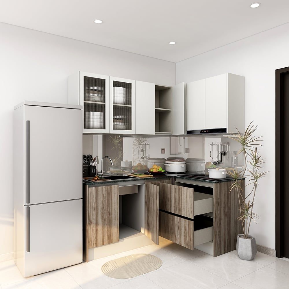  Hệ tủ bếp MOHO Kitchen Premium Grenaa Nhiều Kích Thước 