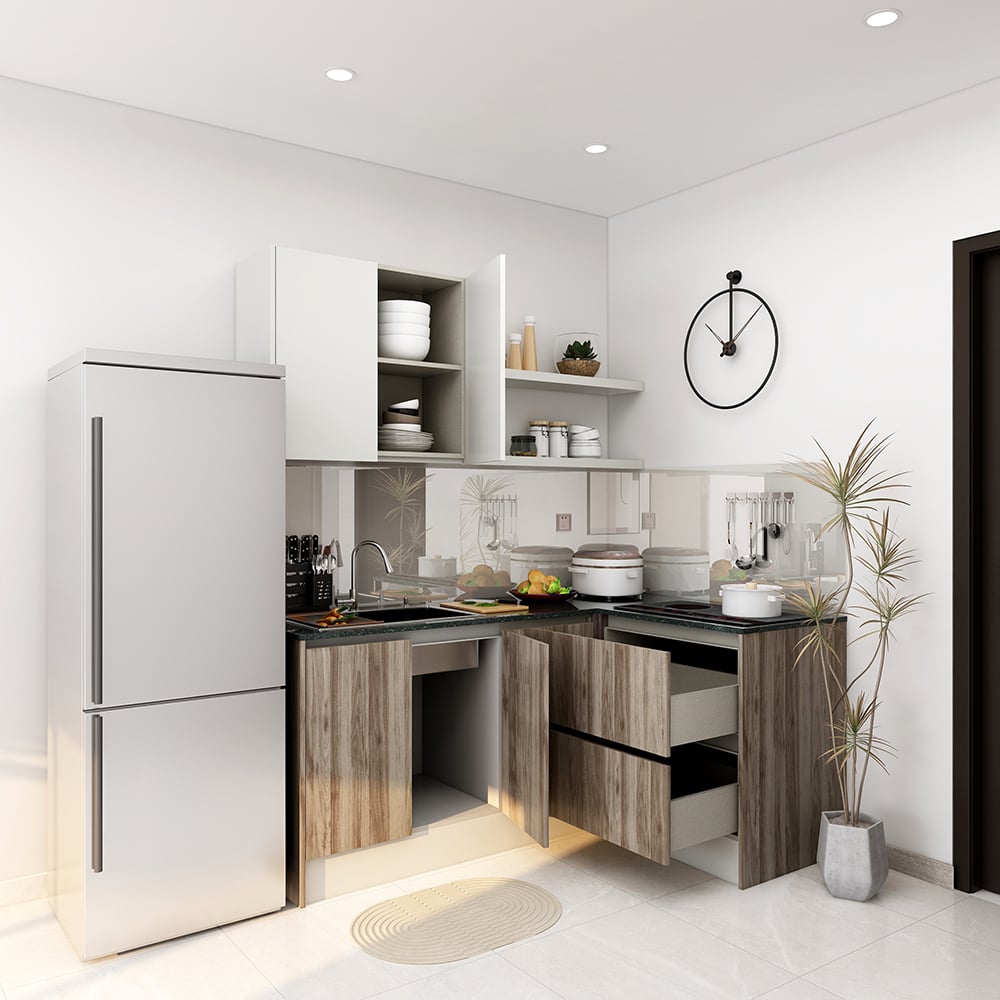  Hệ tủ bếp MOHO Kitchen Smart Grenaa Nhiều Kích Thước 