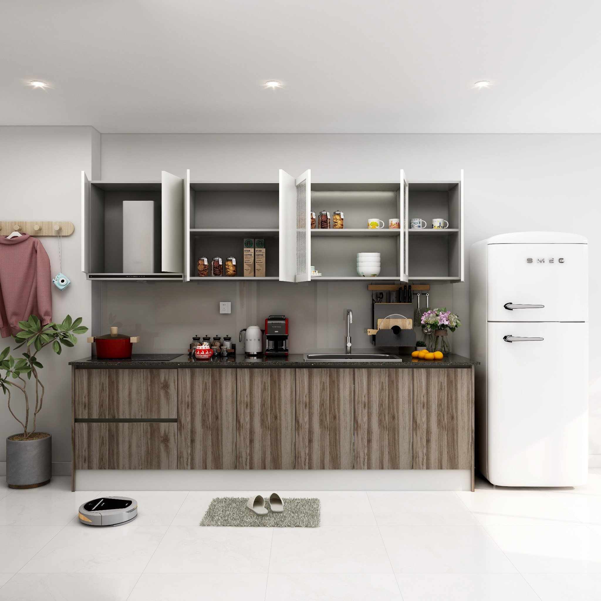  Hệ tủ bếp MOHO Kitchen Premium Grenaa Nhiều Kích Thước 