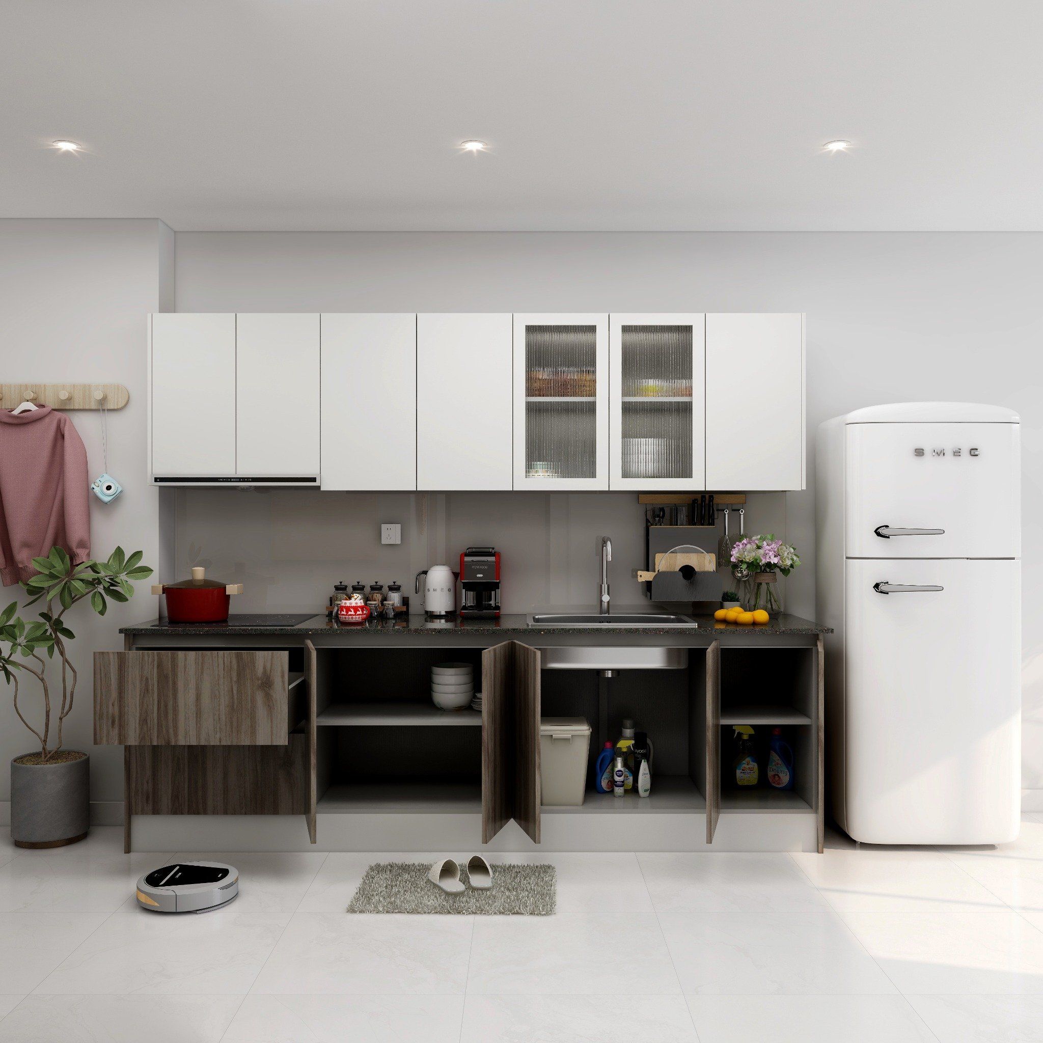  Hệ tủ bếp MOHO Kitchen Premium Grenaa Nhiều Kích Thước 