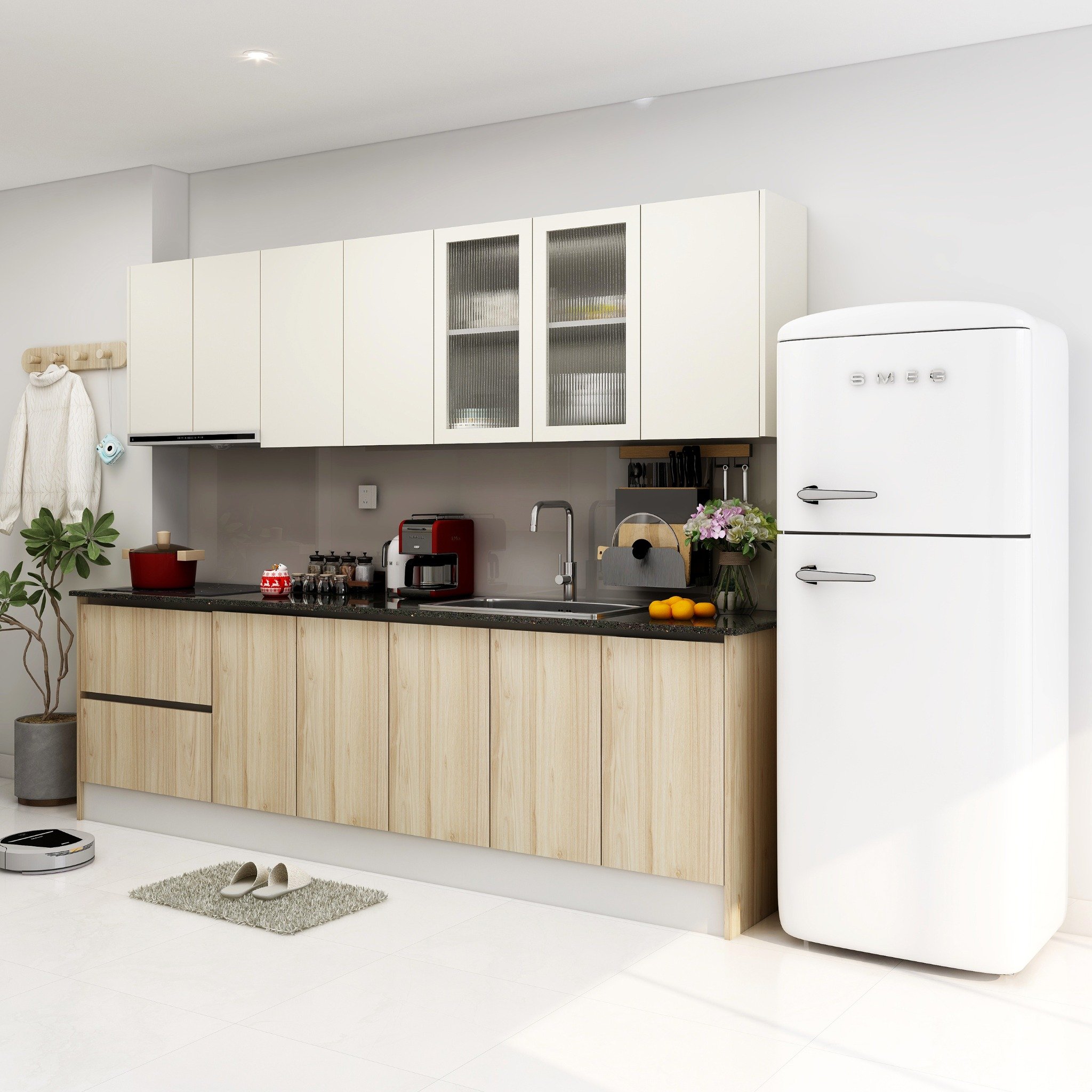  Hệ tủ bếp MOHO Kitchen Premium Ubeda Nhiều Kích Thước 