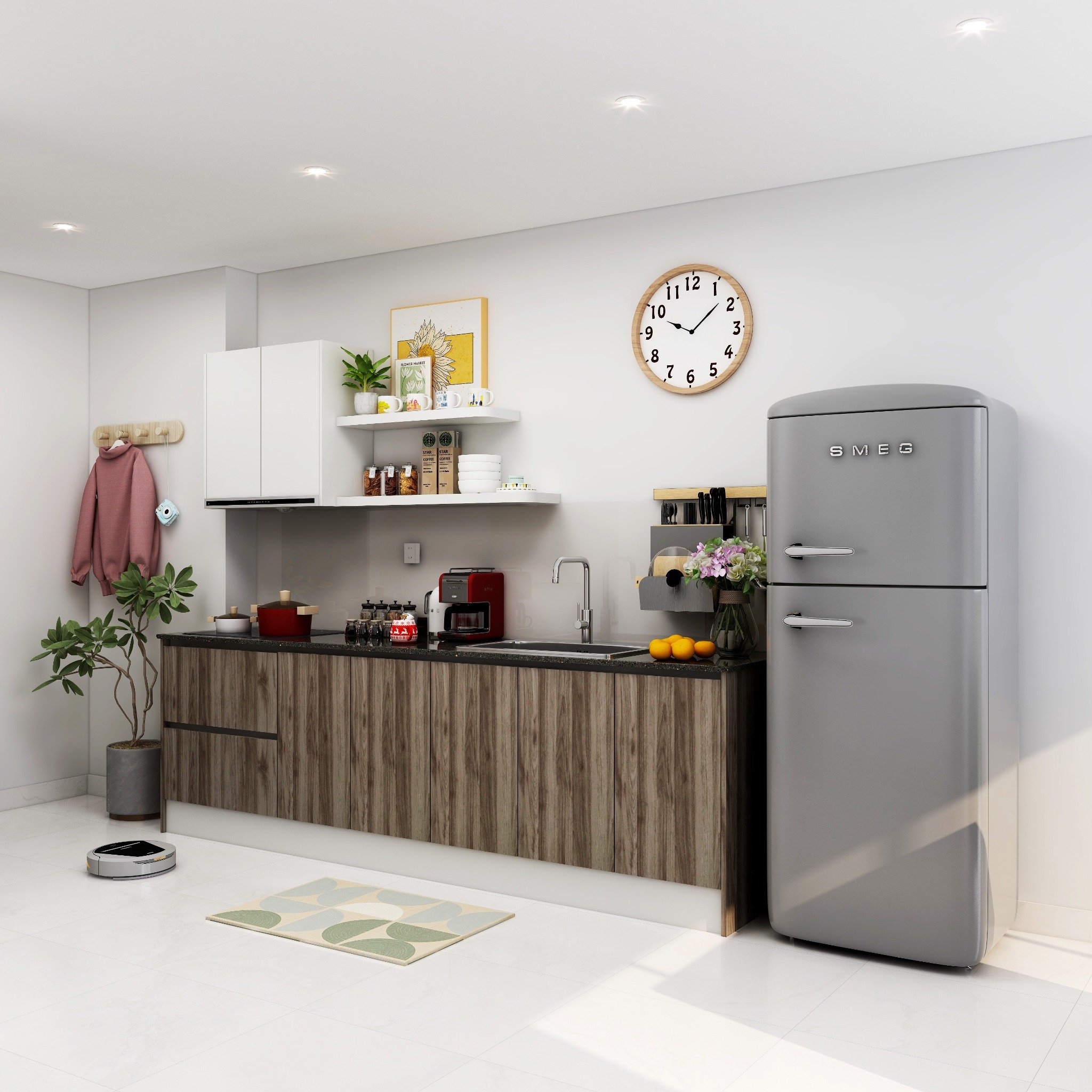  Hệ tủ bếp MOHO Kitchen Smart Grenaa Nhiều Kích Thước 