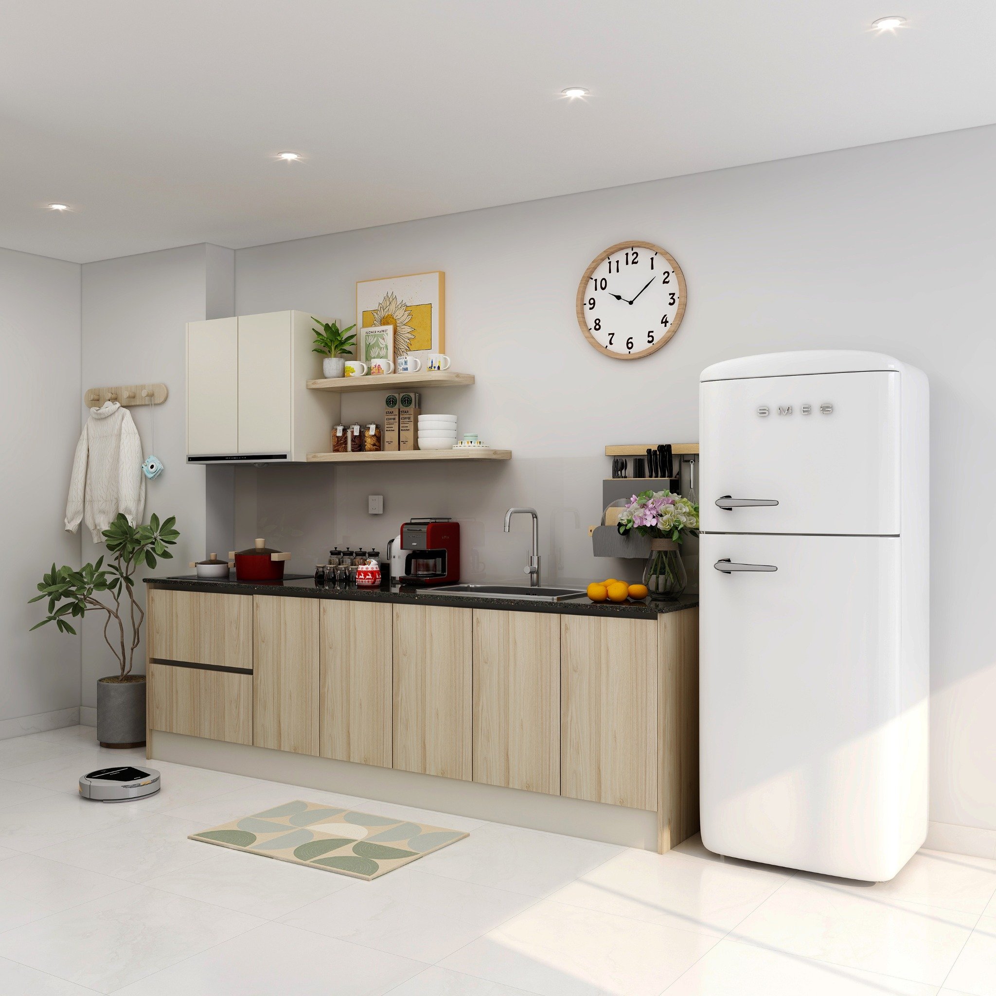  Hệ tủ bếp MOHO Kitchen Smart Ubeda Nhiều Kích Thước 