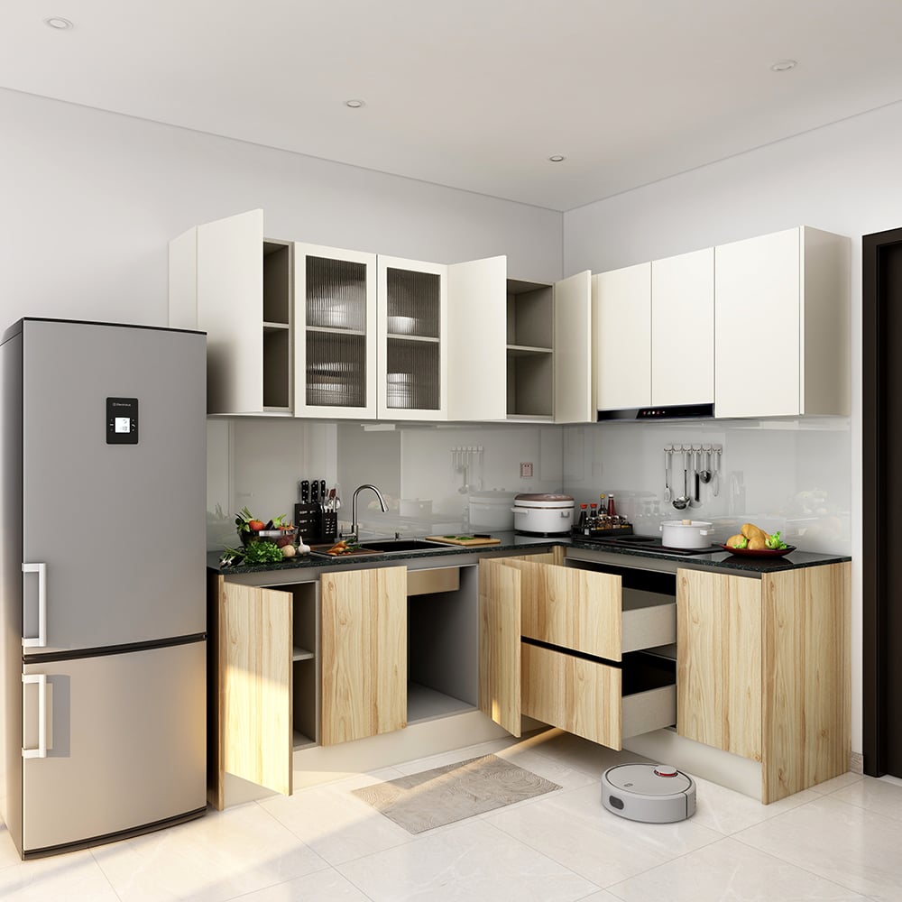  Hệ tủ bếp MOHO Kitchen Premium Ubeda Nhiều Kích Thước 