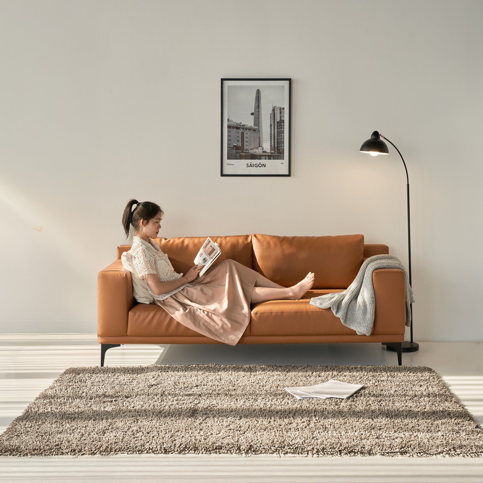  Ghế Sofa Da MOHO RIGA 2m 