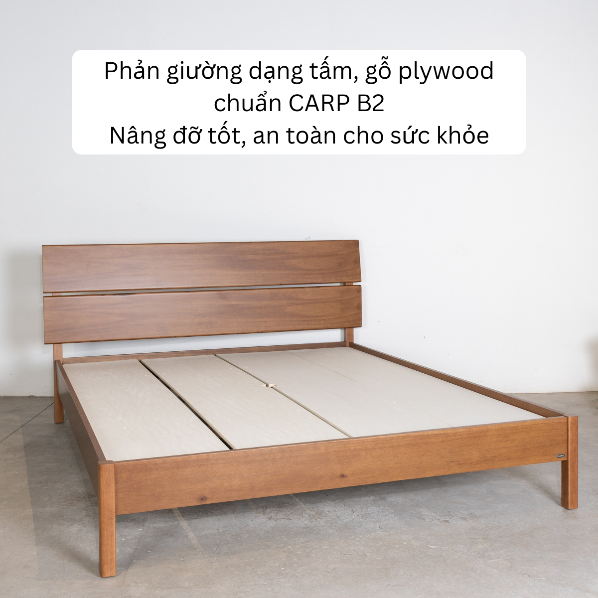  Combo Phòng Ngủ MOHO VLINE Màu Nâu 
