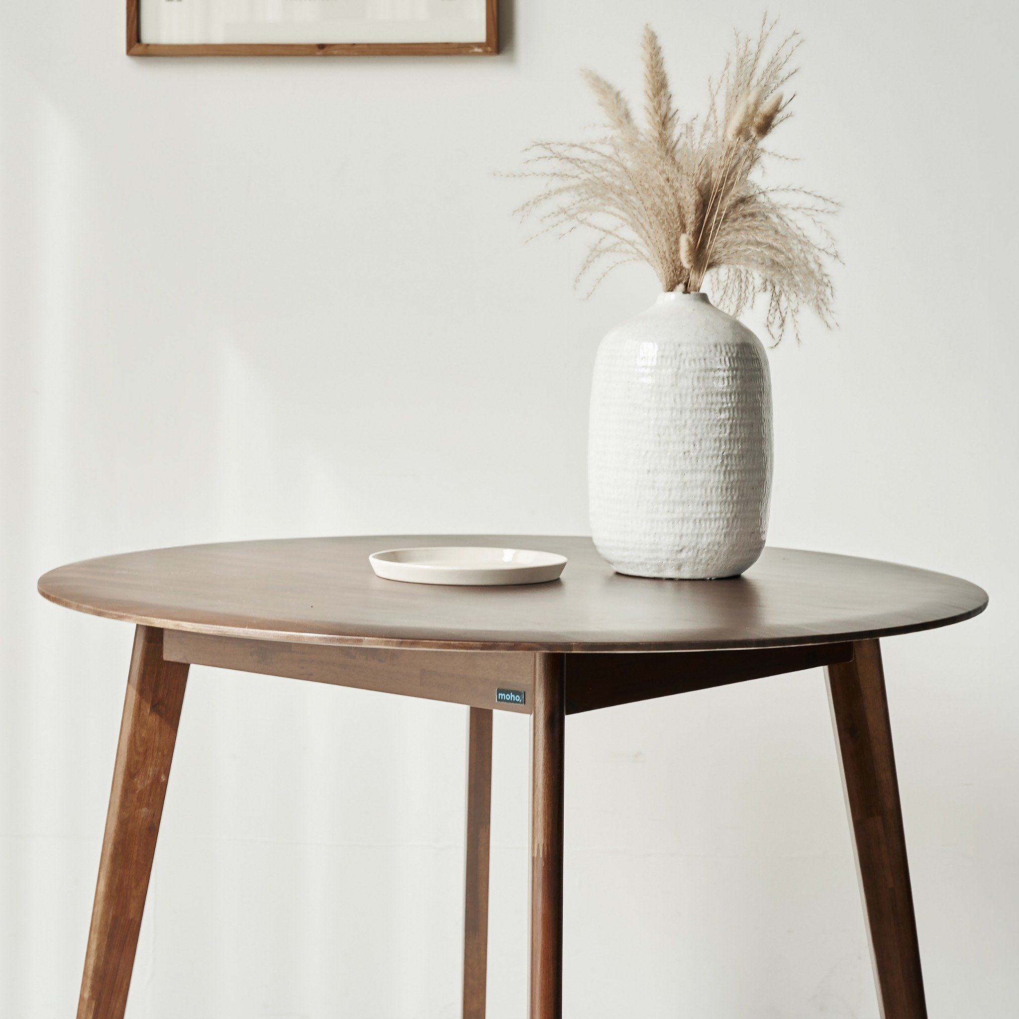  Bộ Bàn Ăn Oslo Tròn (Màu Nâu, 100) 