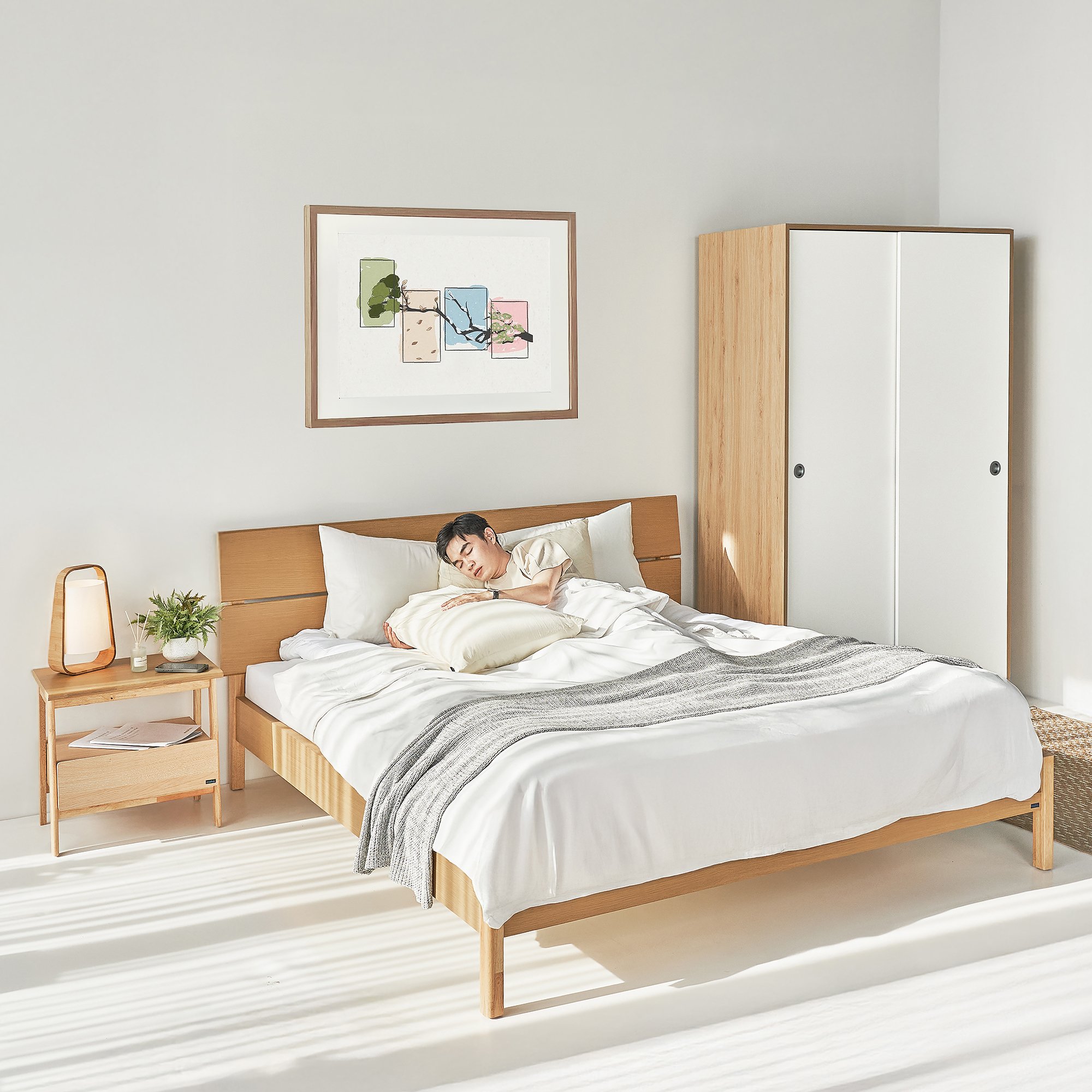 Combo Giường Tủ VLINE - VIENNA 