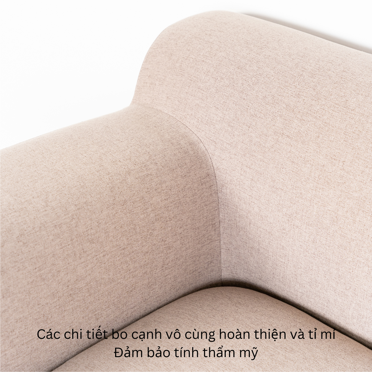  Combo Sofa Gỗ Cao Su Chữ L MOHO HOBRO ( Màu nâu, 2m7) 