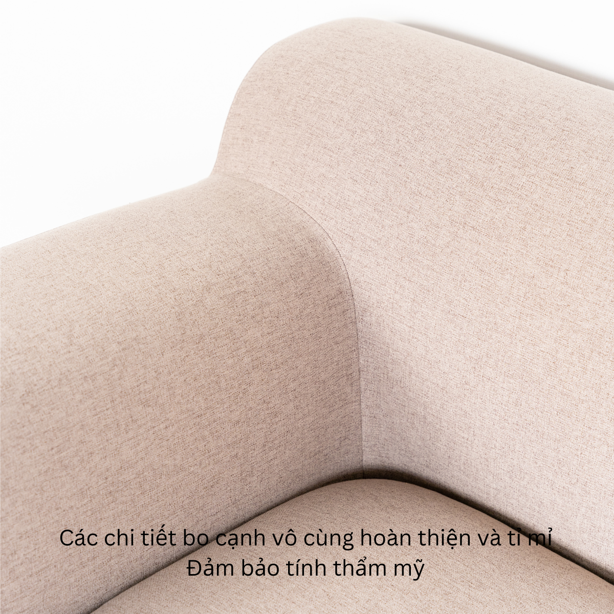  Combo Sofa Gỗ Cao Su Chữ L MOHO HOBRO ( Màu nâu, 2m7) 