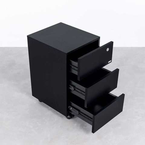 Hộc Tủ 3 Ngăn Lưu Trữ Tài Liệu Có Khóa MOHO WORKS 201
