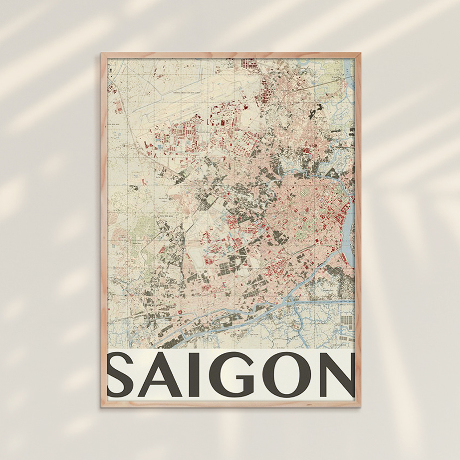  Tranh Saigon 46 - Tranh Khung Kính 