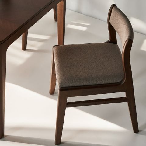  Ghế Ăn Gỗ Cao Su Tự Nhiên HOBRO 301 