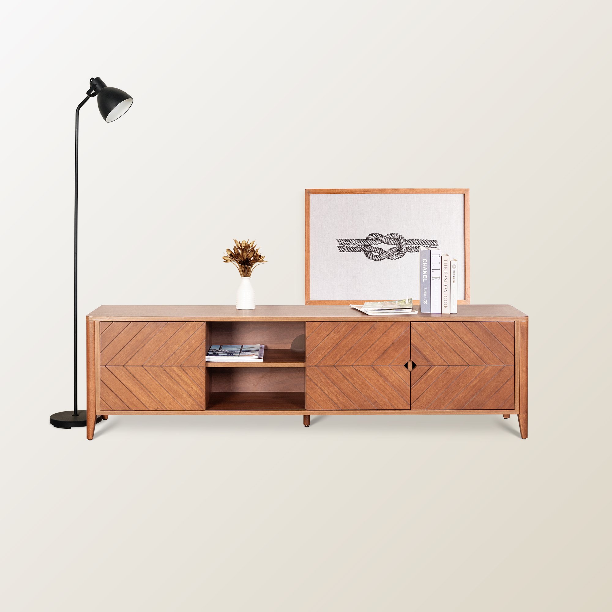  Kệ TV MOHO HOBRO 301 (Màu Nâu 180) 