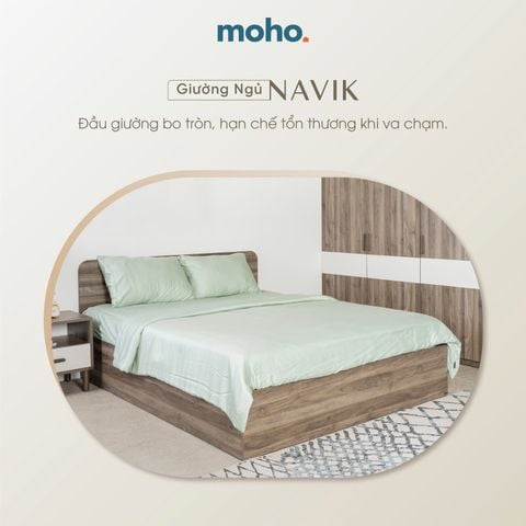  Combo Basic Phòng Ngủ Narvik 201 Màu Nâu 