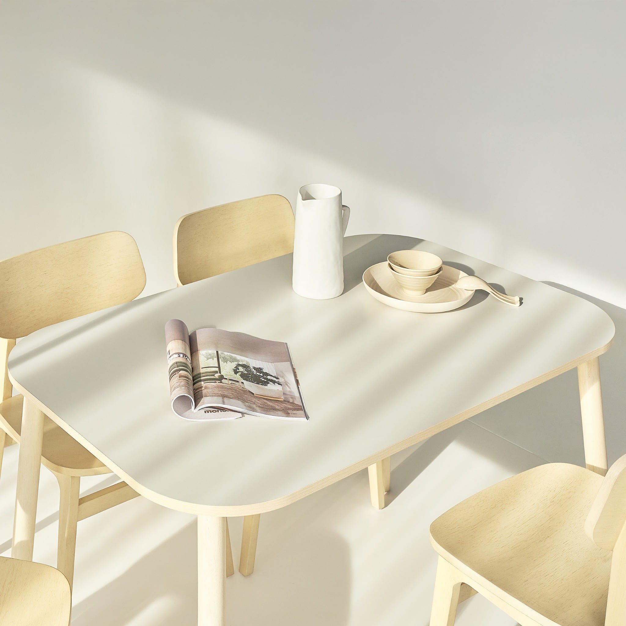  Bàn Ăn Gỗ MOHO NARVIK 1m2 