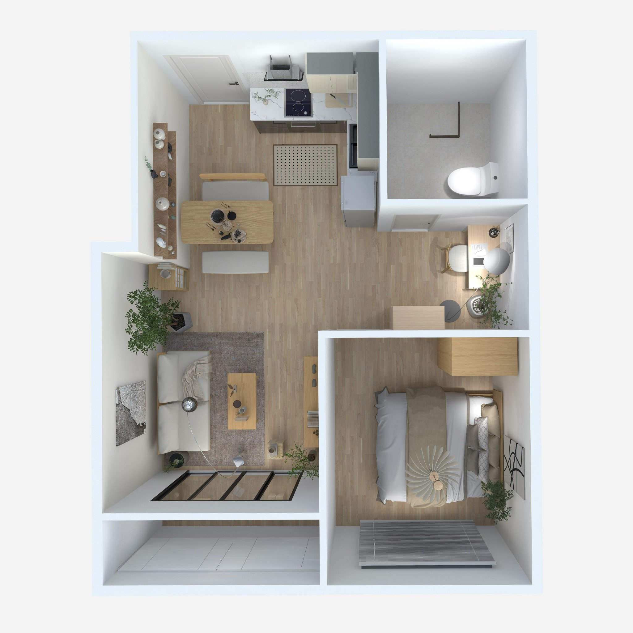  Full House Bộ Sưu Tập VLINE Màu Tự Nhiên 