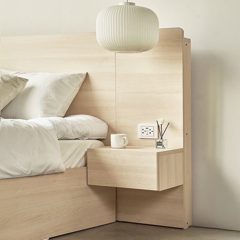  Combo Phòng Ngủ 3 Món MOHO RANDER (Có 2 Ổ Điện & Đèn Đọc Sách - 2m4) 