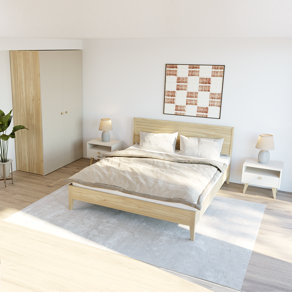  Giường Ngủ Gỗ MOHO UBEDA V2 1M6 