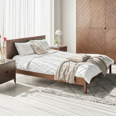  Giường Ngủ Gỗ Tràm MOHO HOBRO 301 