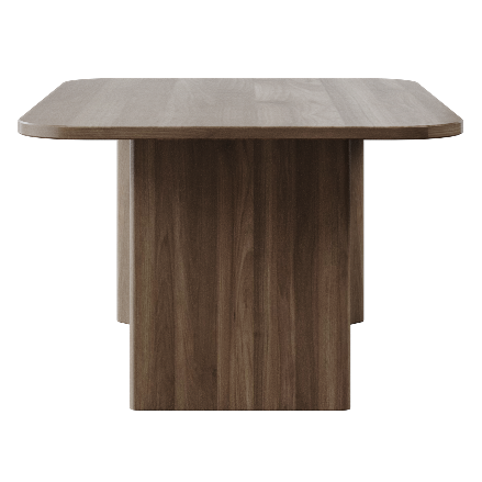  Bàn Sofa – Bàn Cafe – Bàn Trà Dalumd (Màu Nâu Hạnh Nhân, 80) 