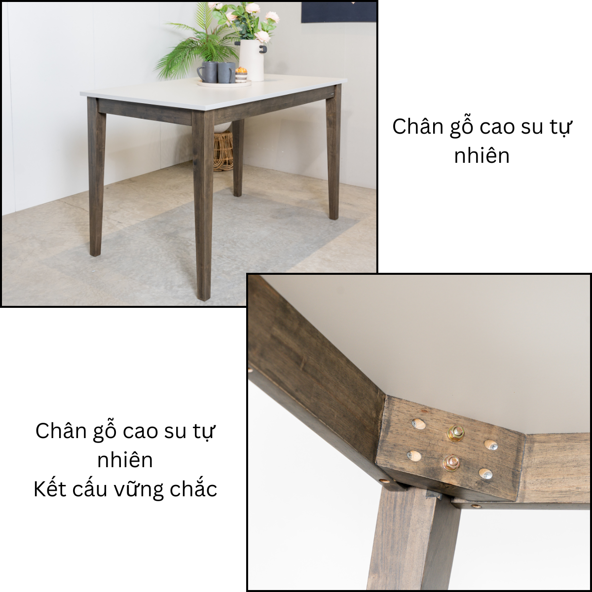  Bàn Ăn Gỗ MOHO GRENAA 201 