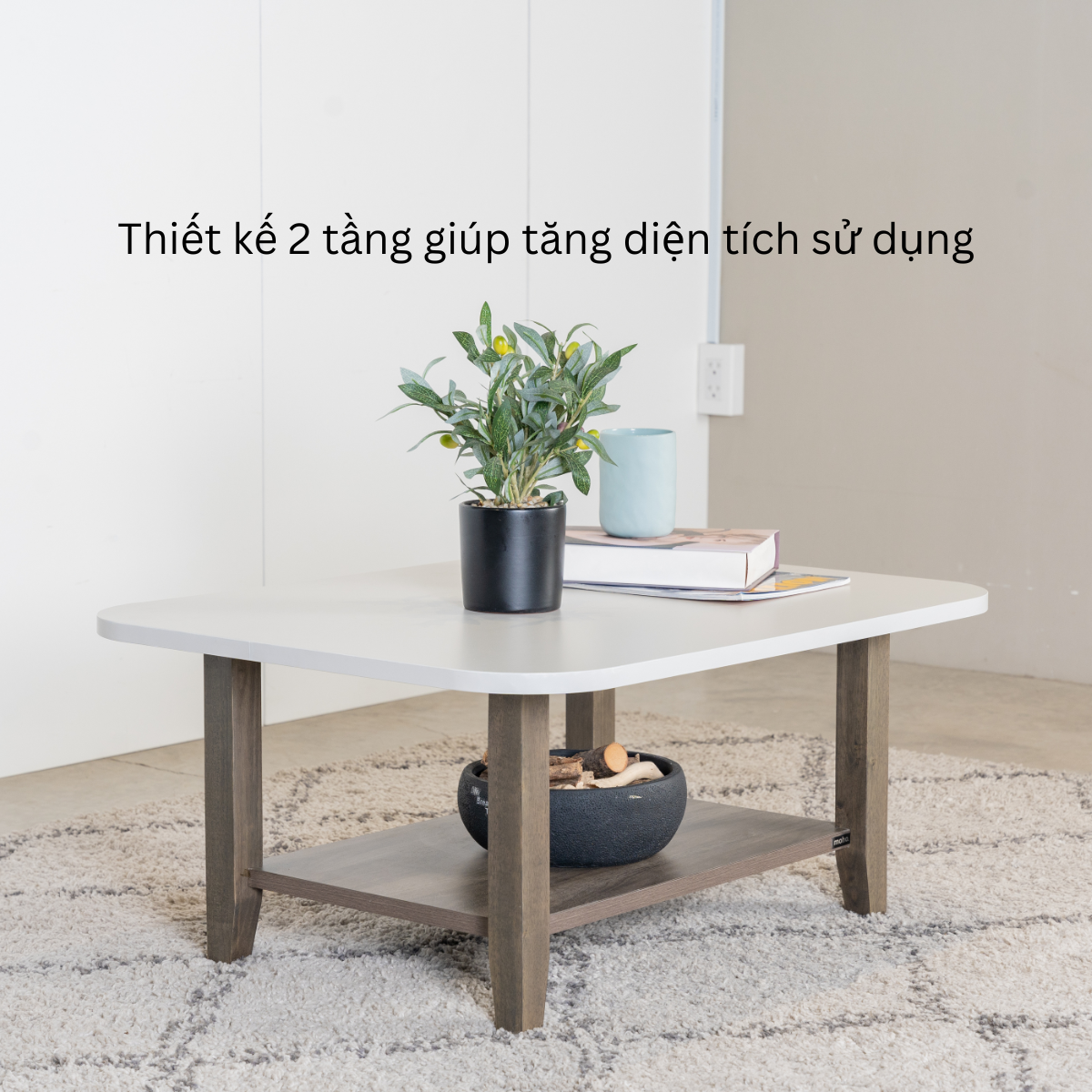 Bàn Sofa - Bàn Cafe - Bàn Trà Gỗ MOHO GRENAA 201 