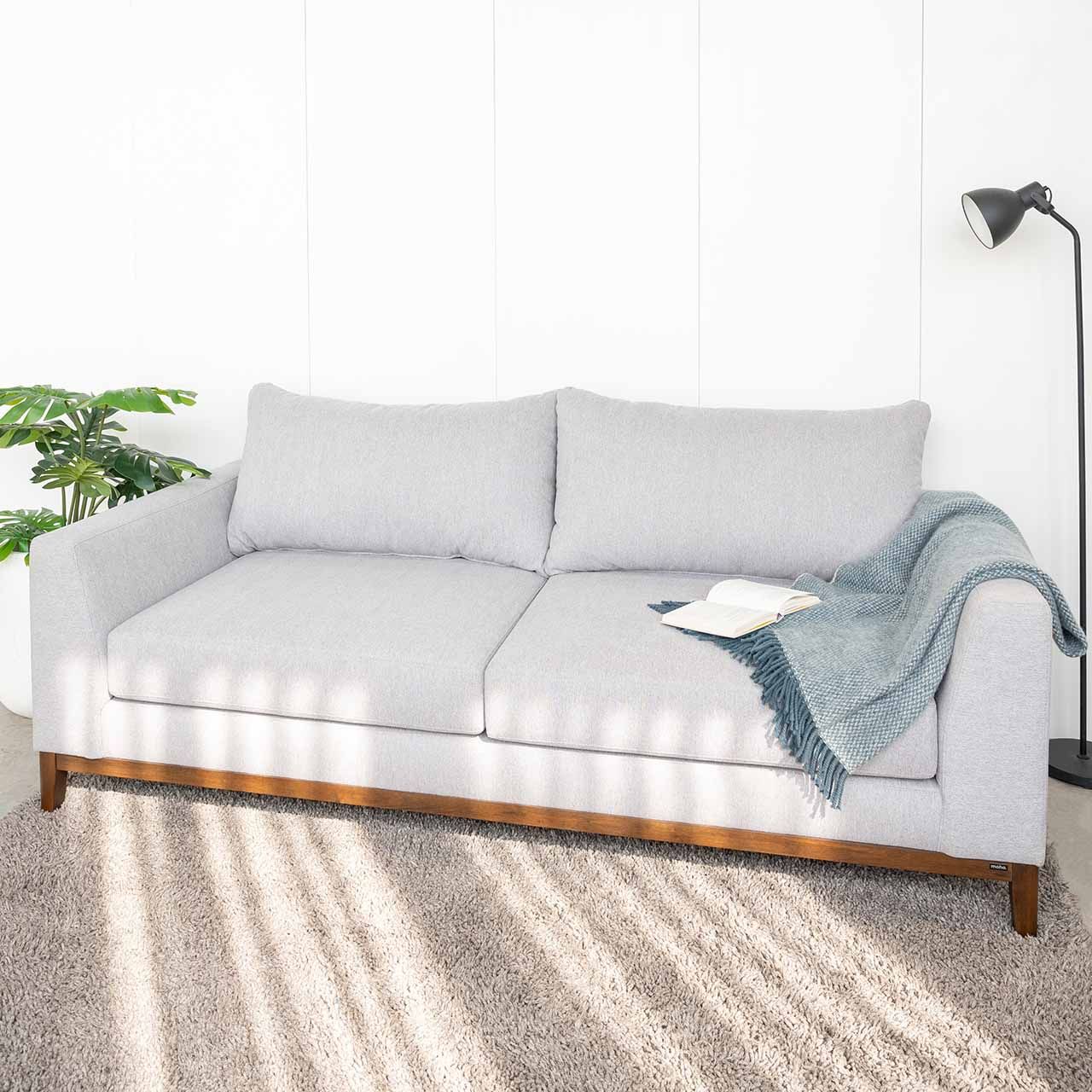  Ghế Sofa Gỗ Cao Su Tự Nhiên MOHO HOBRO 601 