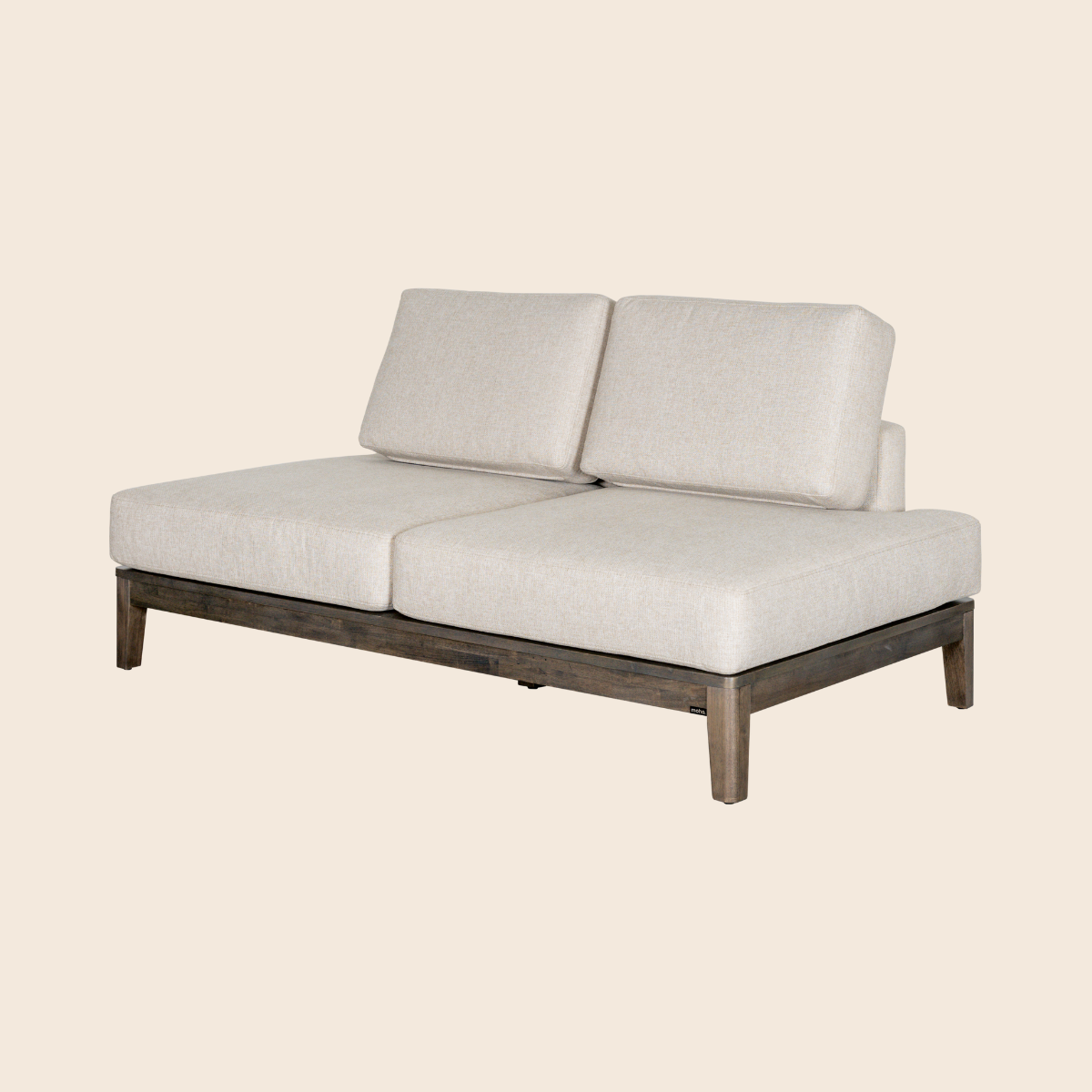  Ghế Sofa Gỗ Cao Su Tự Nhiên MOHO GRENAA 201 