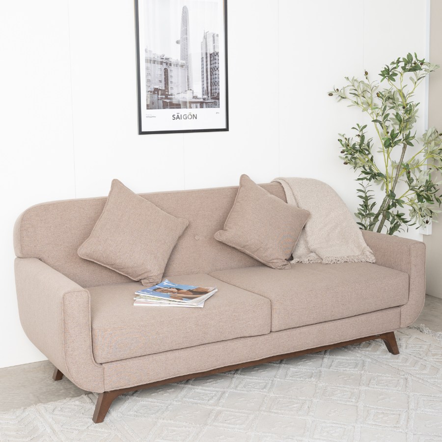  Ghế Sofa MOHO KOSTER Màu Nâu 1m8 