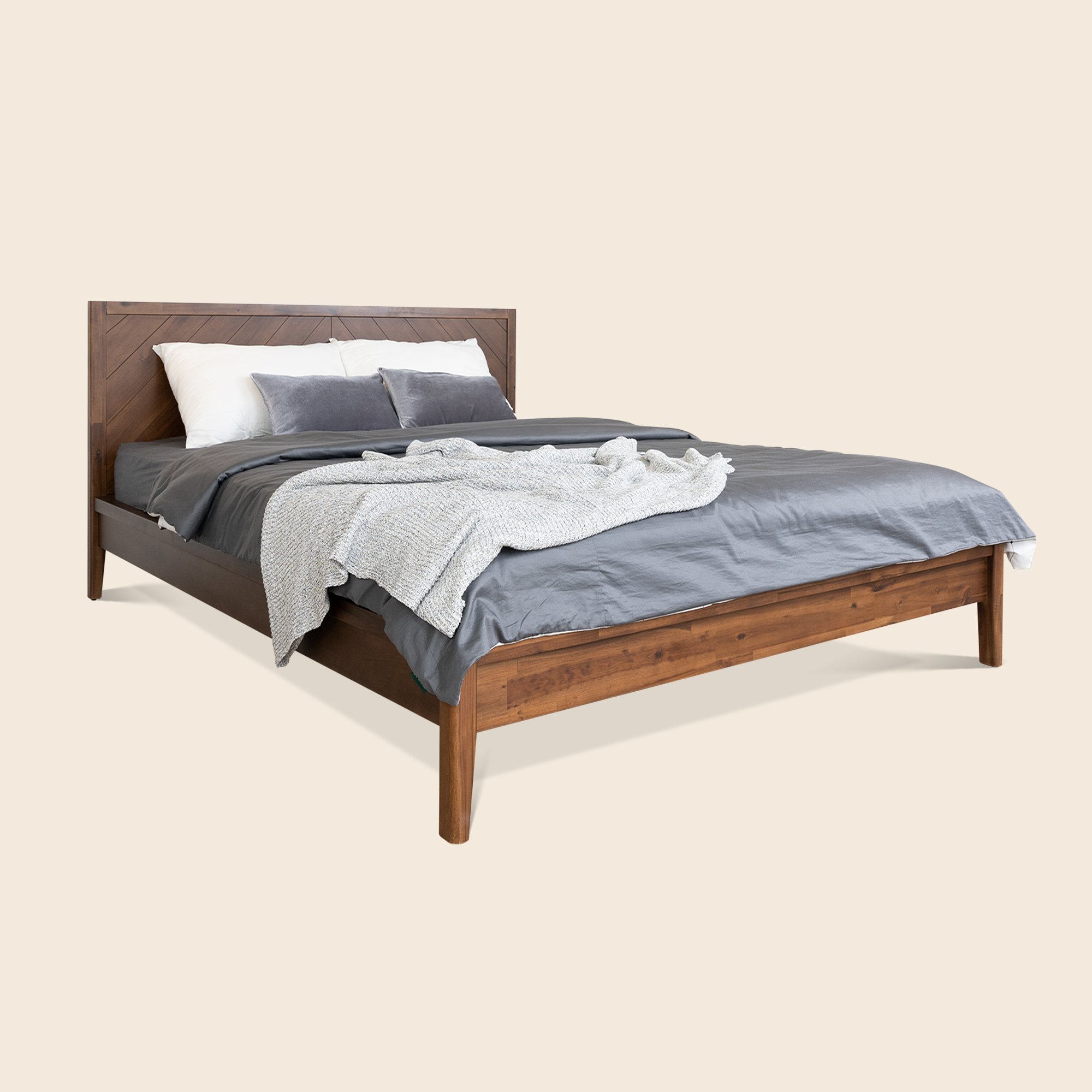  Giường Ngủ Gỗ Tràm MOHO HOBRO 301 