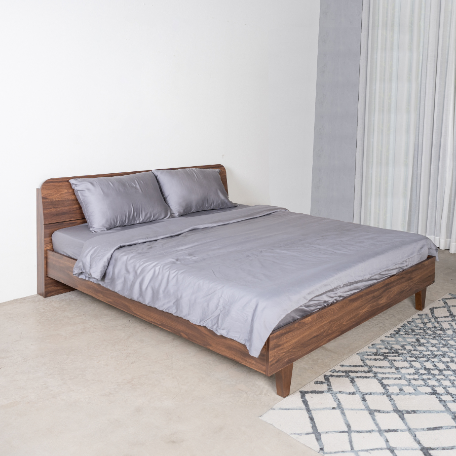  Giường Ngủ MOHO KOSTER Màu Nâu 1m6 