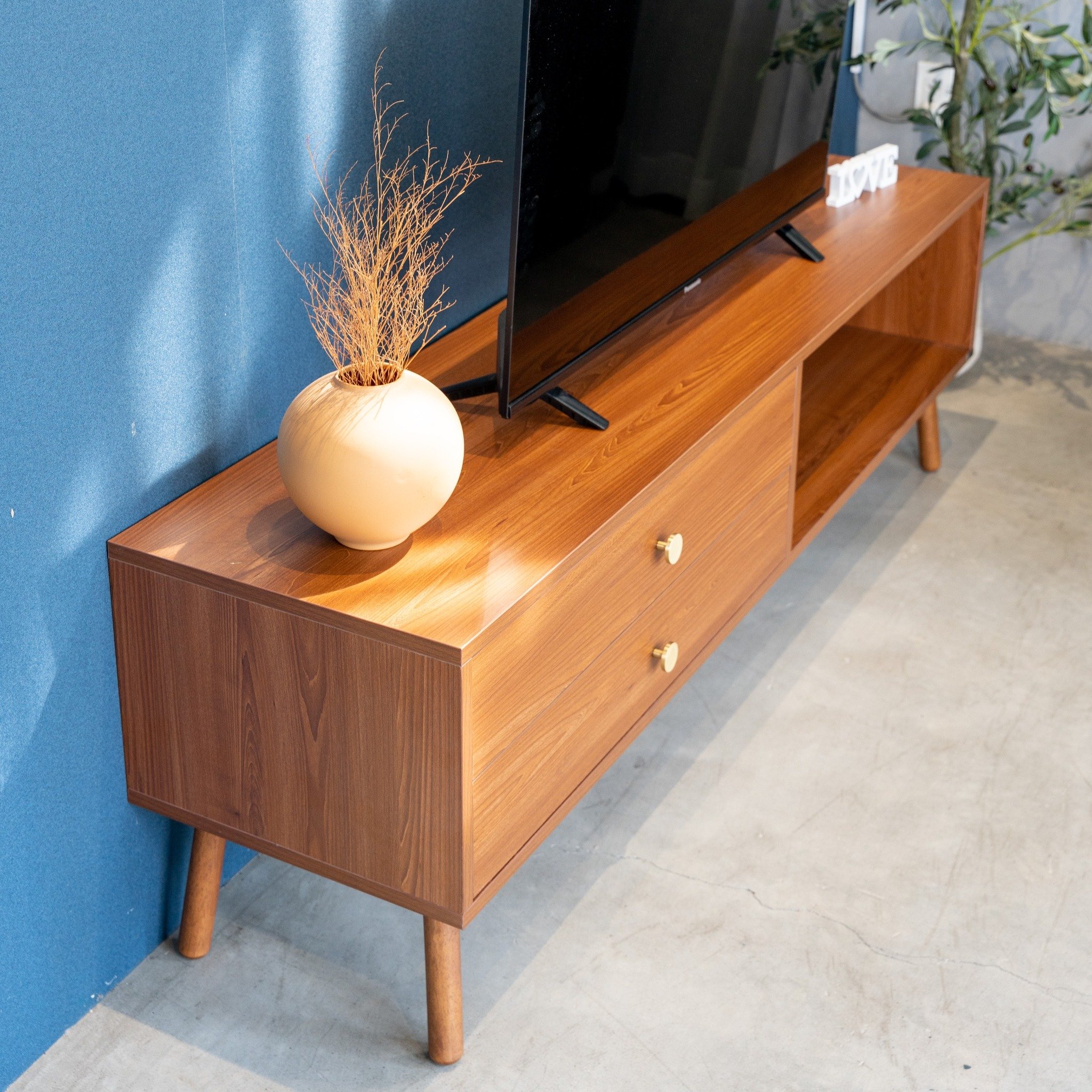  Tủ TV LANGO (Màu Nâu Cam 160) 