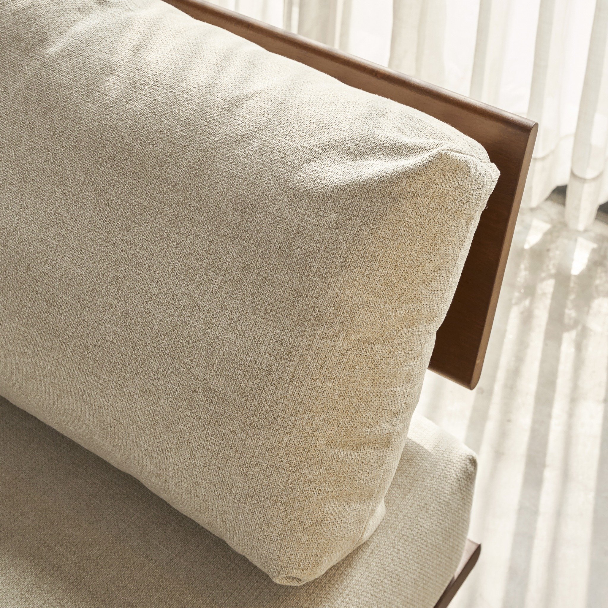  Ghế Sofa Gỗ Tràm Tự Nhiên MOHO VLINE 601 