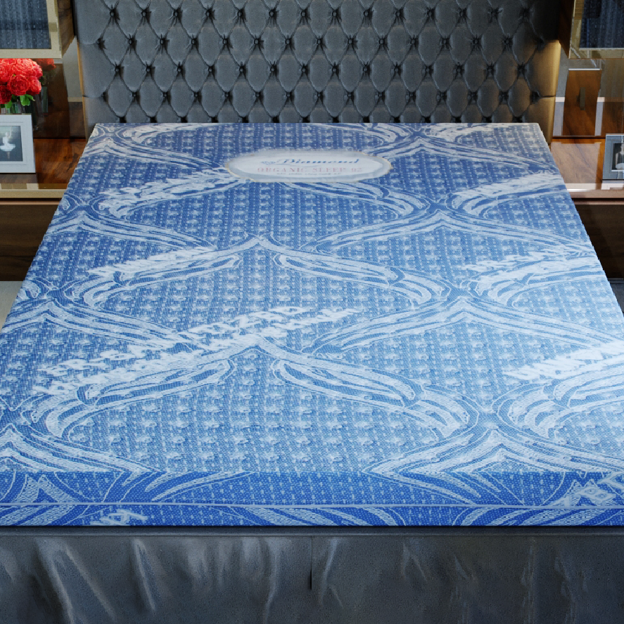  Nệm Bông Mouse 7 Vùng - ORGANIC SLEEP 02 (Hàng Thẳng - Bảo Hành 8 Năm) 