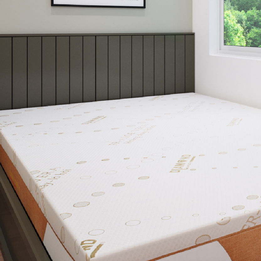  Nệm Cao Su MOUSSE ALOEVERA SLEEP 01 - Bảo Hành 8 Năm 