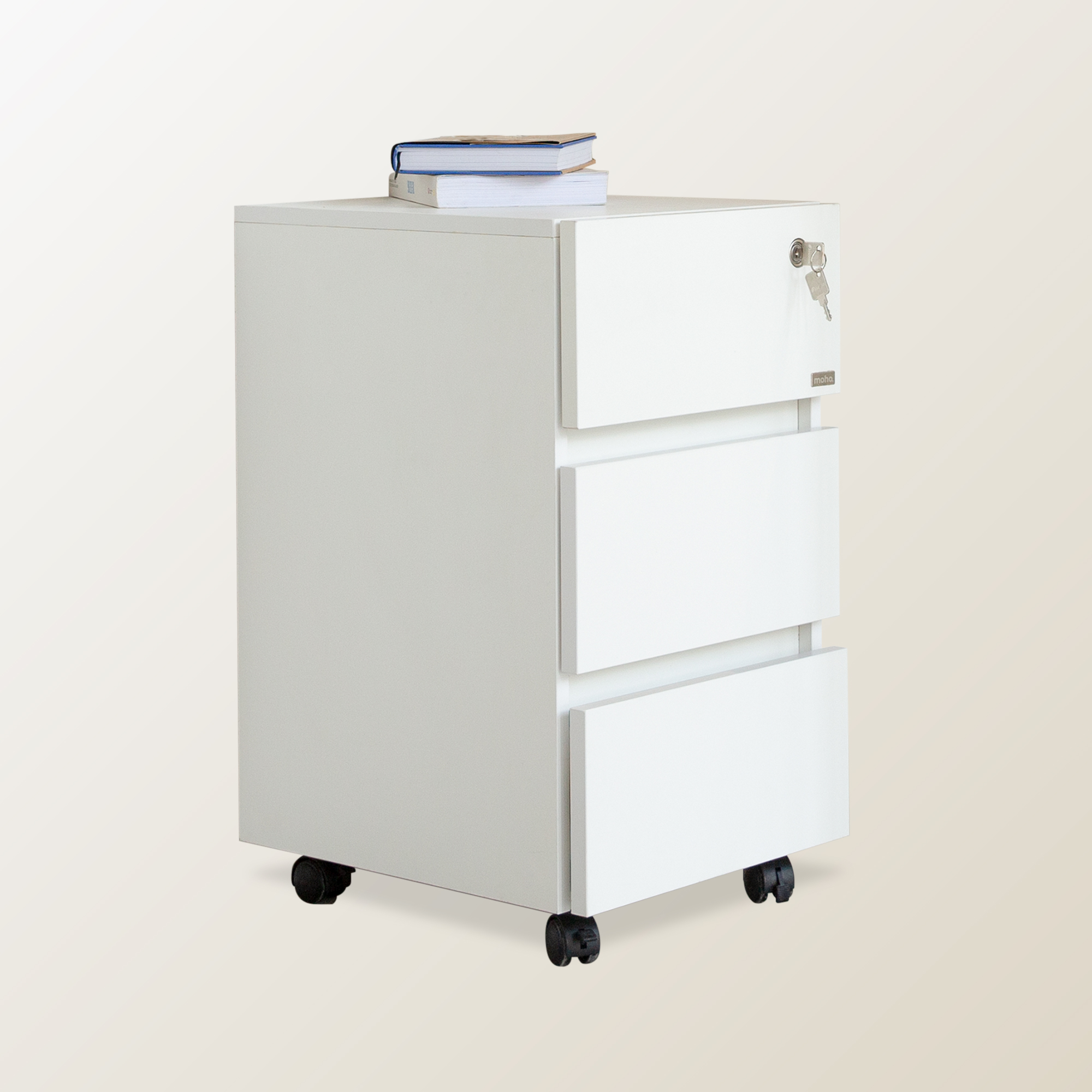  Hộc Tủ 3 Ngăn Lưu Trữ Tài Liệu Có Khóa MOHO WORKS 201 