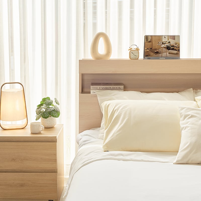  Combo Giường Có Hộc - Tủ Quần Áo VIENNA 