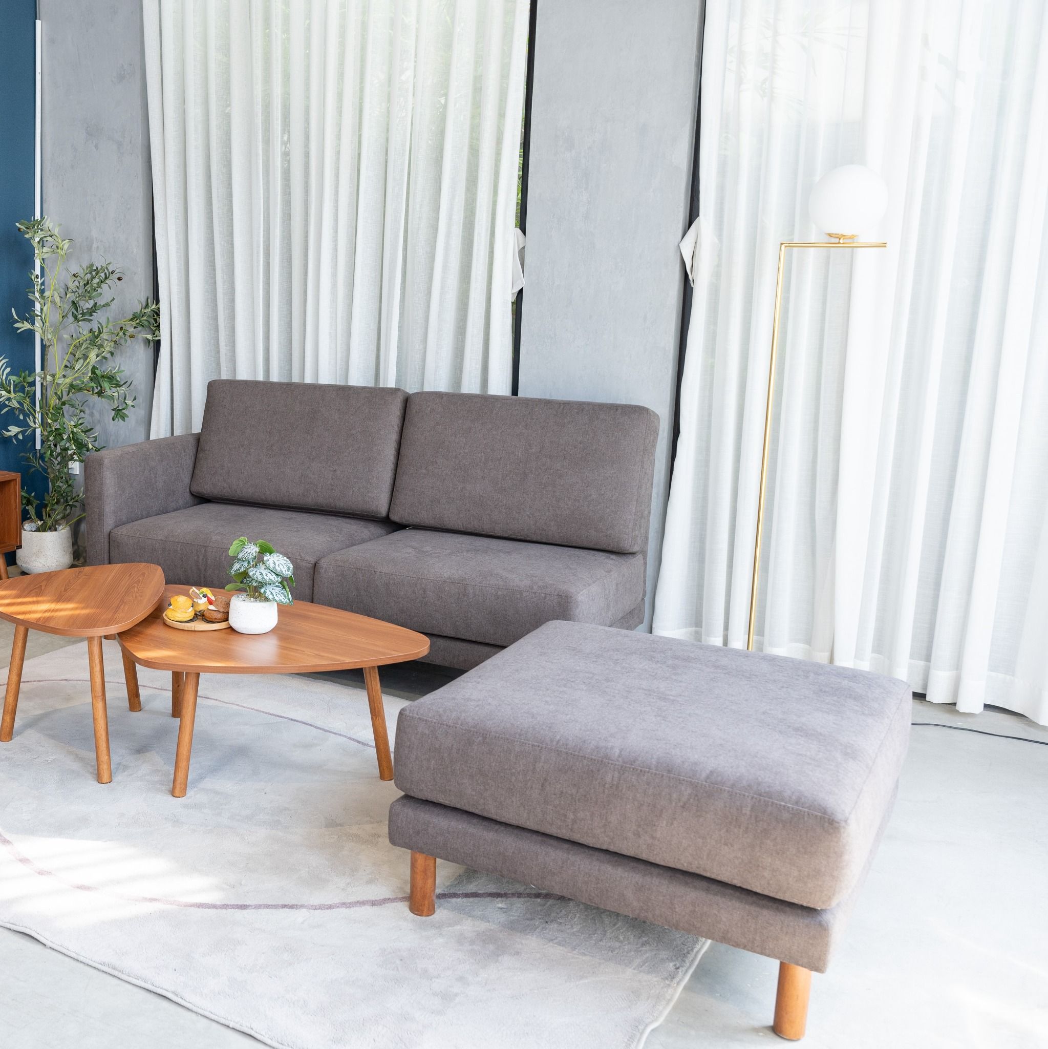  GHẾ ĐÔN LANGO (MÀU NÂU CAM ĐẤT 70) 