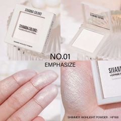 Phấn Bắt Sáng Sivanna Colors Shimmer Highlight Powder