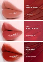 Son Kem Lì Lên Màu Chuẩn, Mịn Mượt Nhẹ Môi Merzy The Watery Blur Tint 4ml