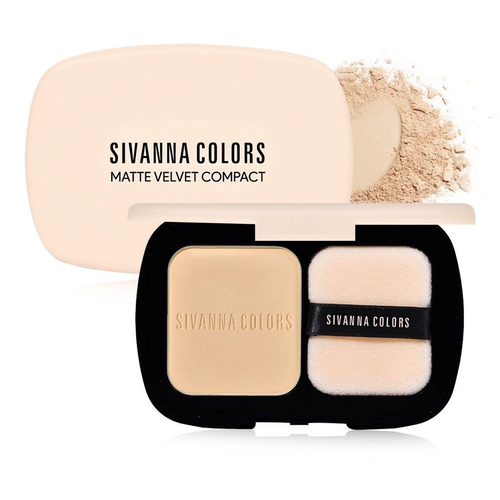 Phấn Phủ Trang Điểm Kiềm Dầu Sivanna Colors High Definition Finishing Powder HF5110