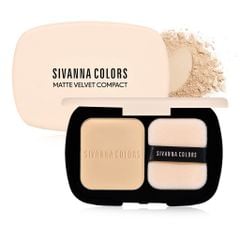 Phấn Phủ Trang Điểm Kiềm Dầu Sivanna Colors High Definition Finishing Powder HF5110