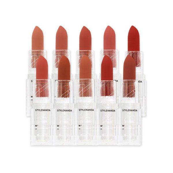 Son Thỏi Lì 3CE Vỏ Trong Suốt Soft Matte Lipstick 3.5g