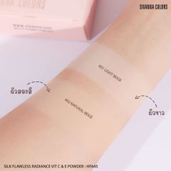 Phấn nền Sivanna Colors Silk Flawless Radiance Vit C&E Powder HF645