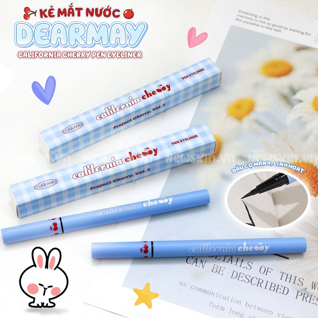 Kẻ Mắt Nước Dear May California Cherry Pen Eyeliner